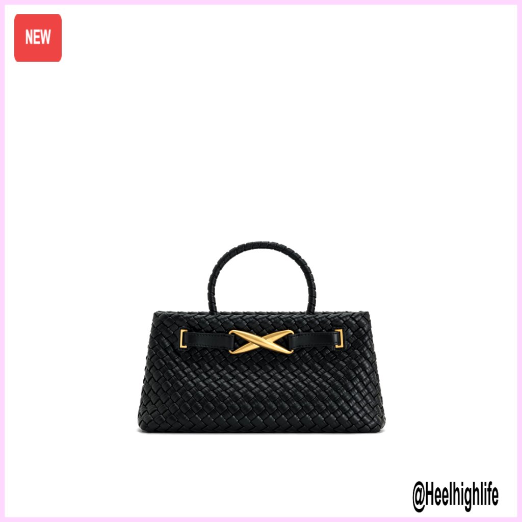 Vegan Leather Tote Bag With Adjustable Crossbody Strap, Fits Phone